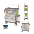Good Quality Hospital Medical Emergency Trolley Cart Price for Sale